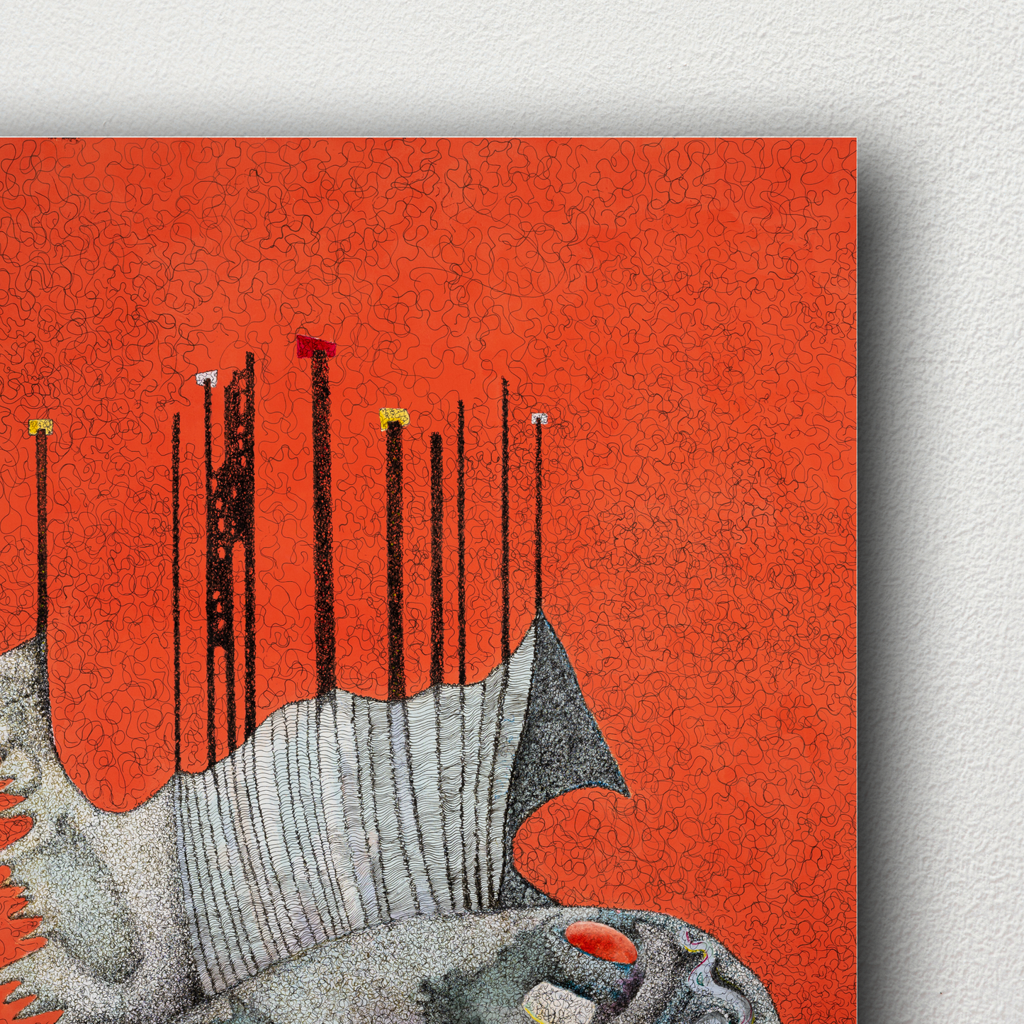 Phillip Grechulevic – „W“ (2021) | Fine Art Giclée Print – 30x30 cm ( 12x12″)