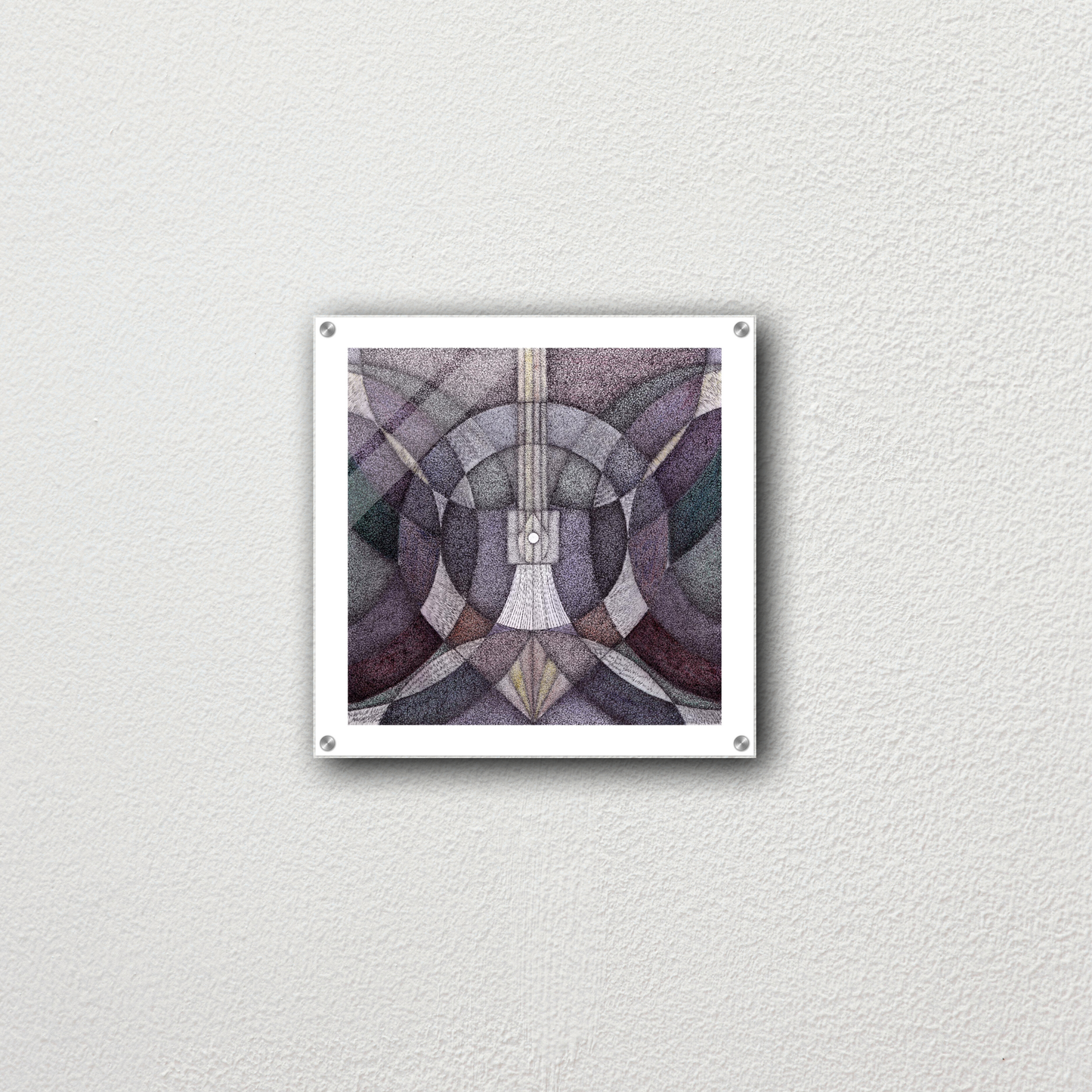 Philip Grechulevich – “hlh” (2020) | Acrylglasdruck (4 mm) mit Aufhängeset – 50×50 cm (20×20″)