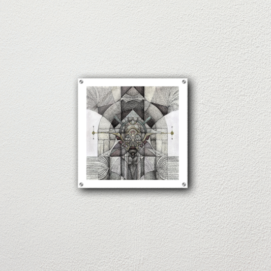 Philip Grechulevich – “G6” (2020) | Acrylglasdruck (4 mm) mit Aufhängeset – 50×50 cm (20×20″)